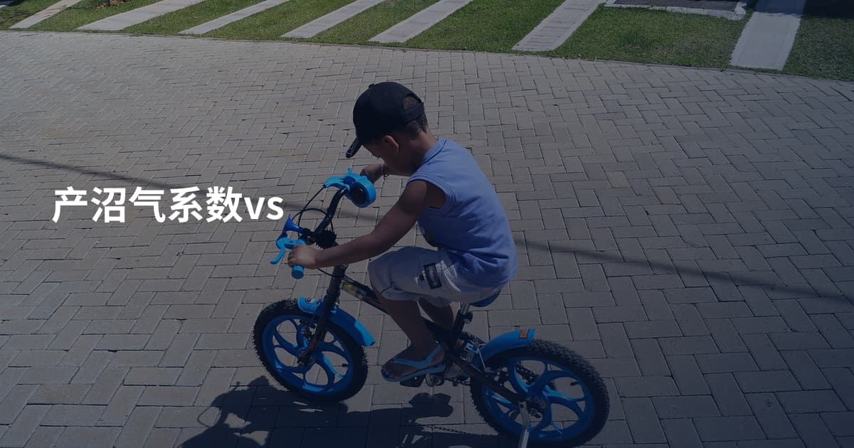 产沼气系数vs