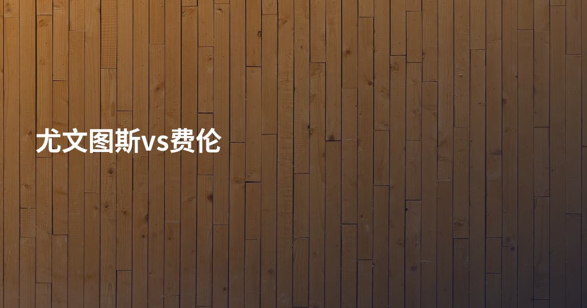尤文图斯vs费伦