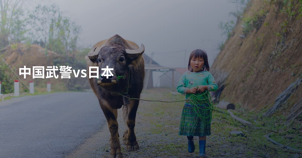 中国武警vs日本