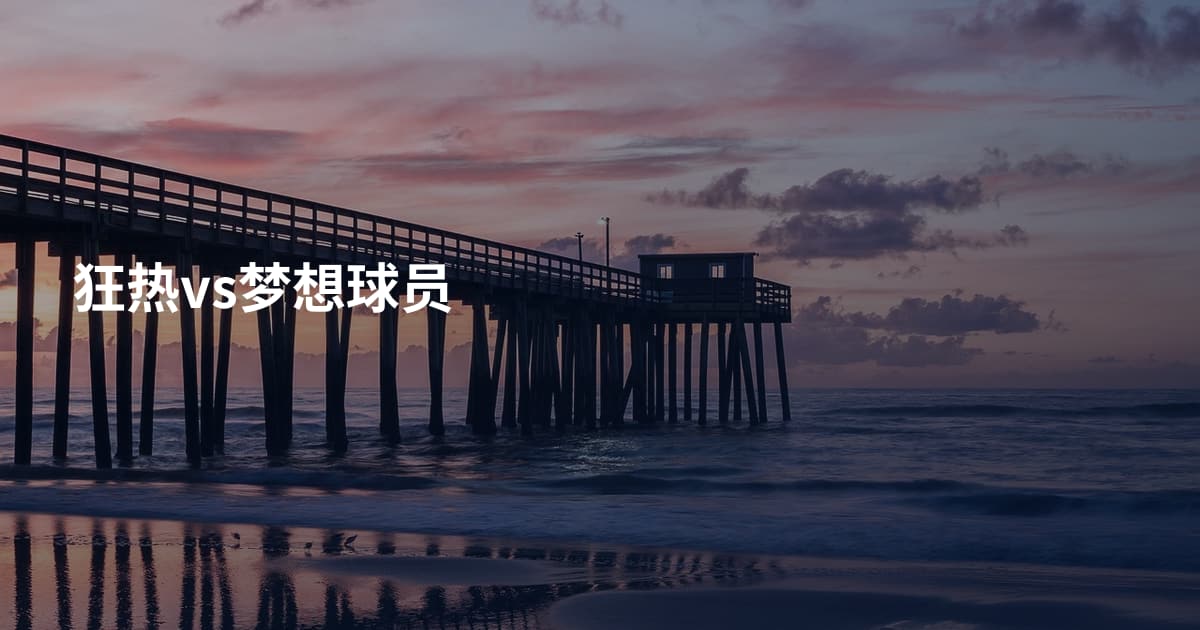 狂热vs梦想球员