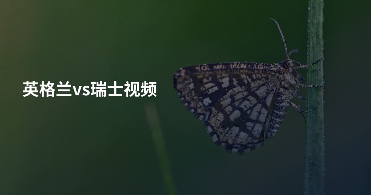 英格兰vs瑞士视频