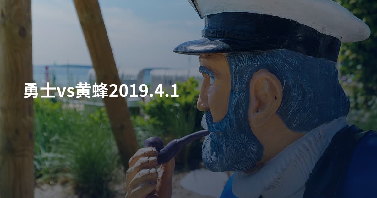 勇士vs黄蜂2019.4.1