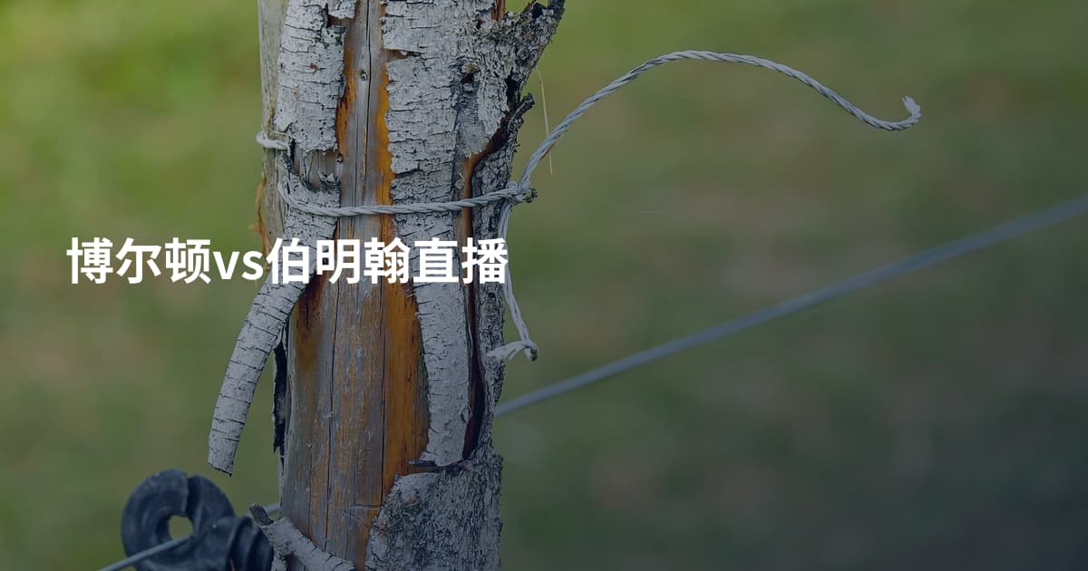 博尔顿vs伯明翰直播