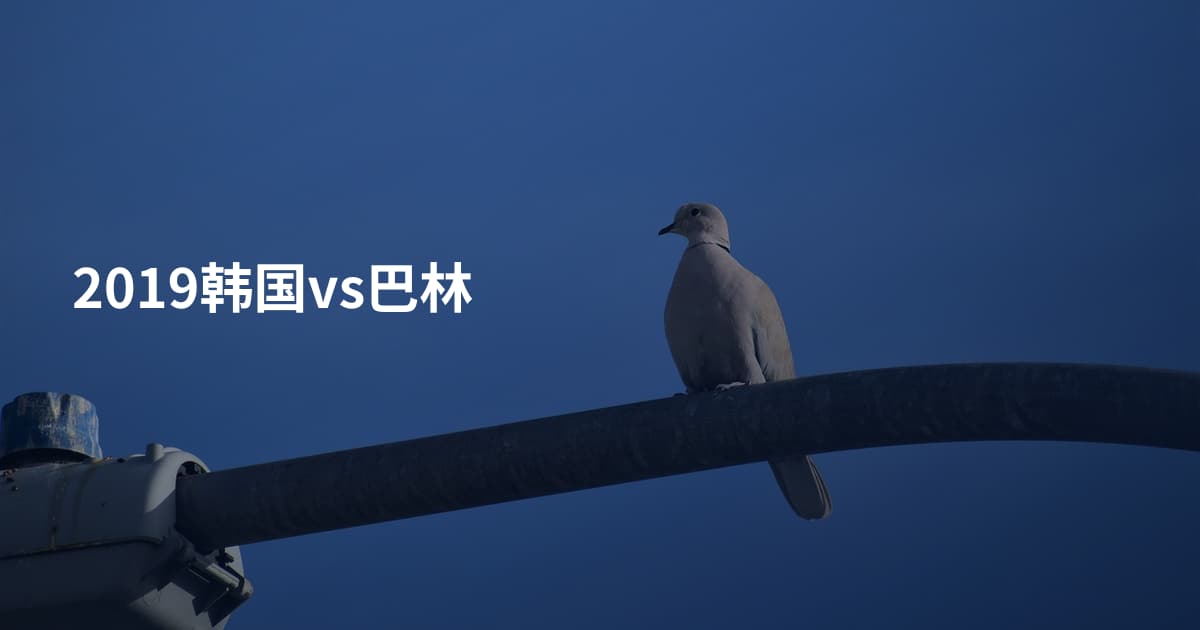 2019韩国vs巴林