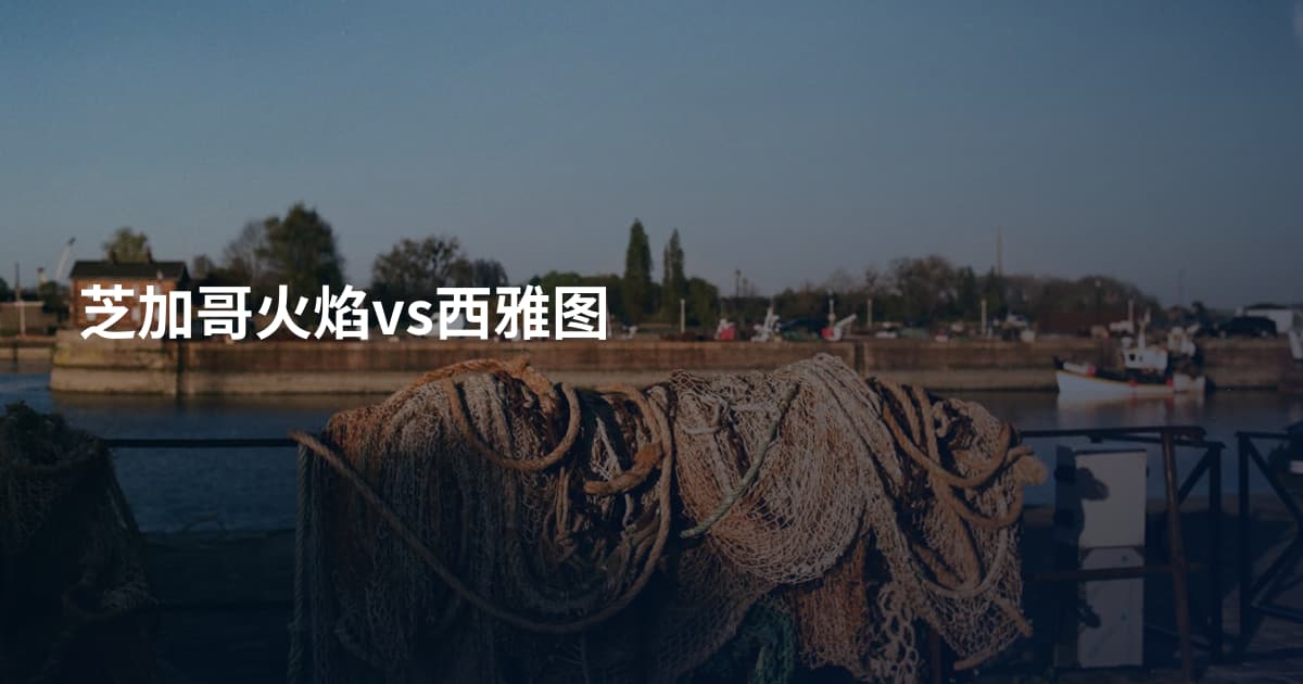芝加哥火焰vs西雅图