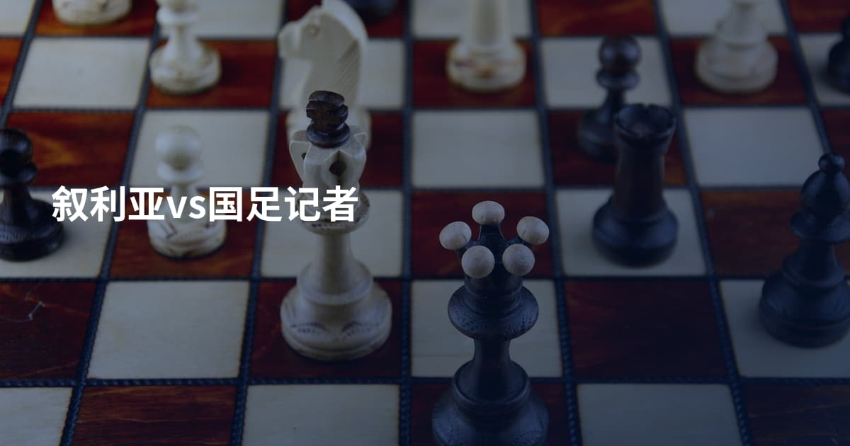 叙利亚vs国足记者