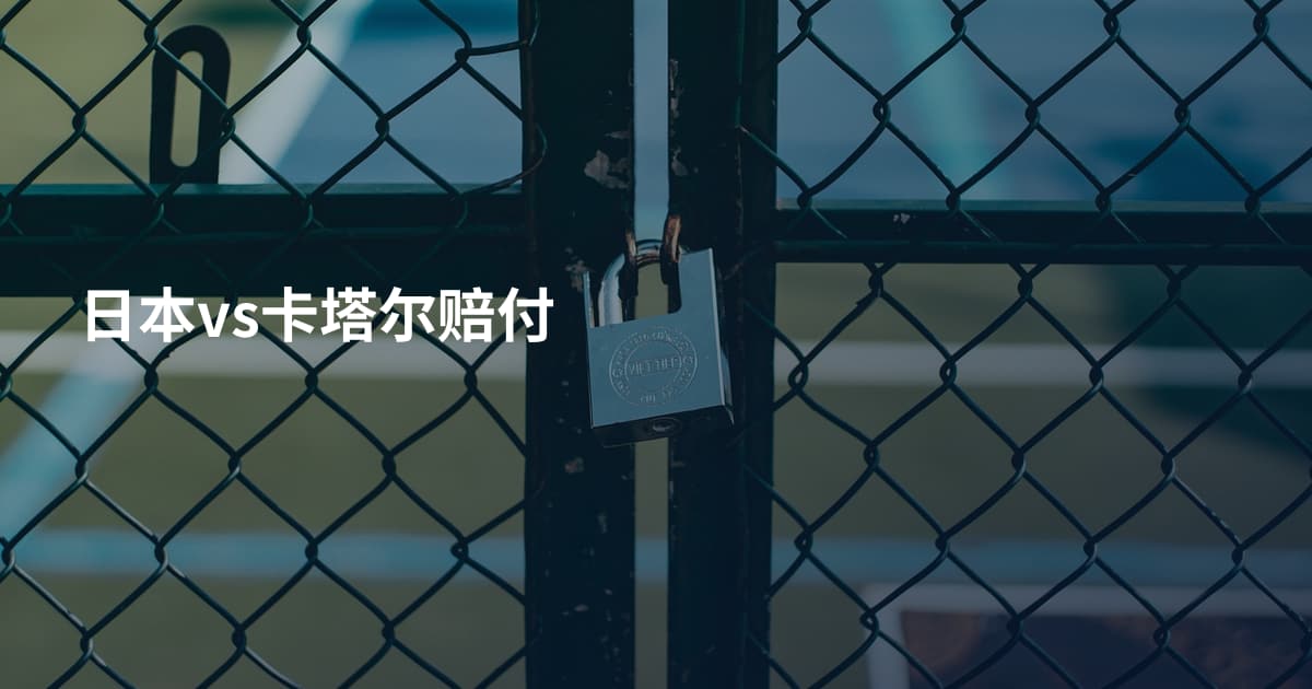 日本vs卡塔尔赔付