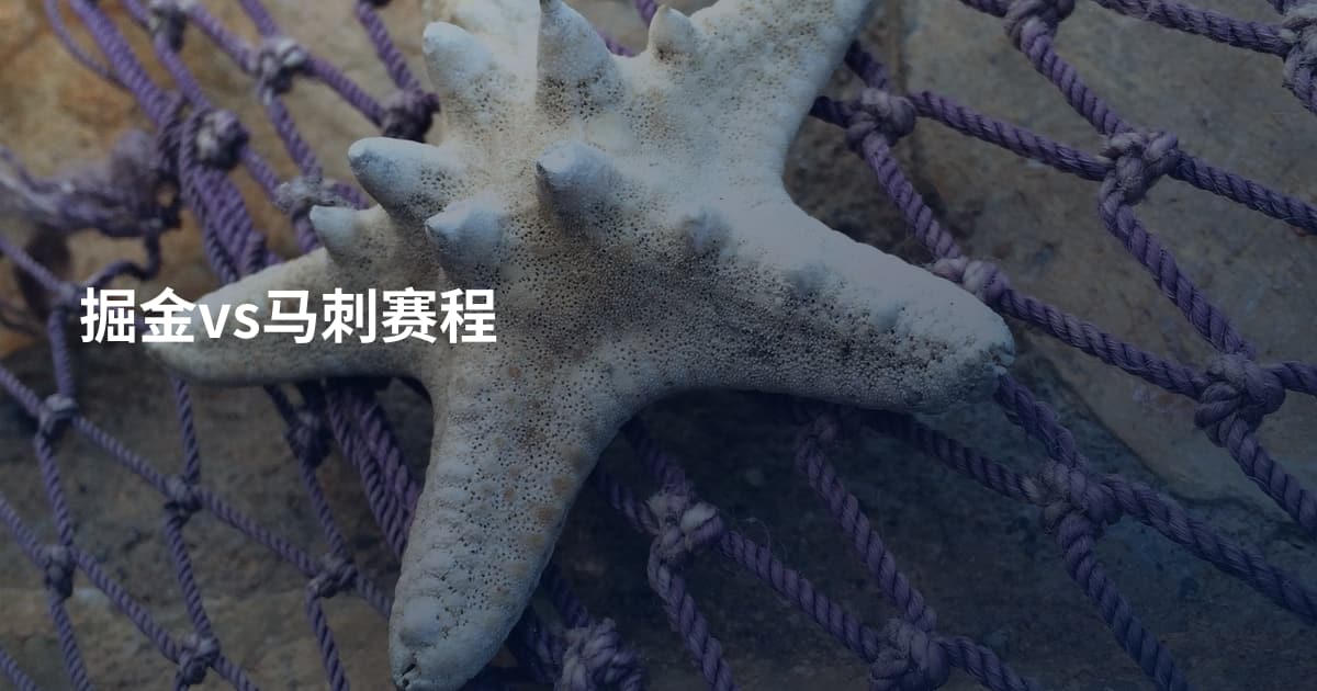 掘金vs马刺赛程