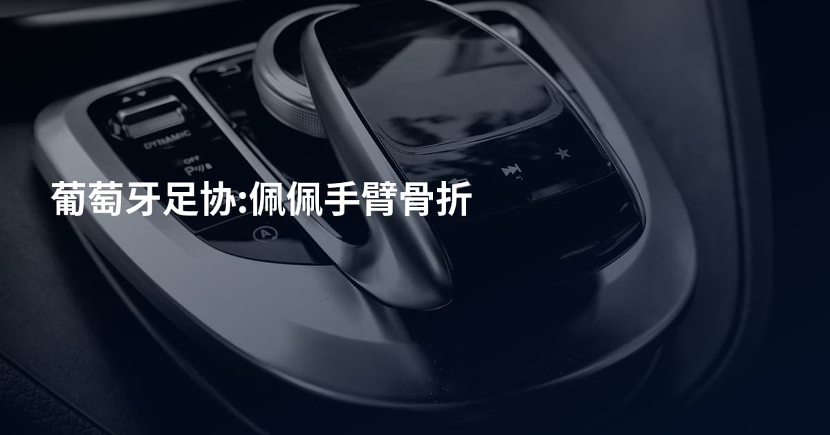 葡萄牙足协:佩佩手臂骨折