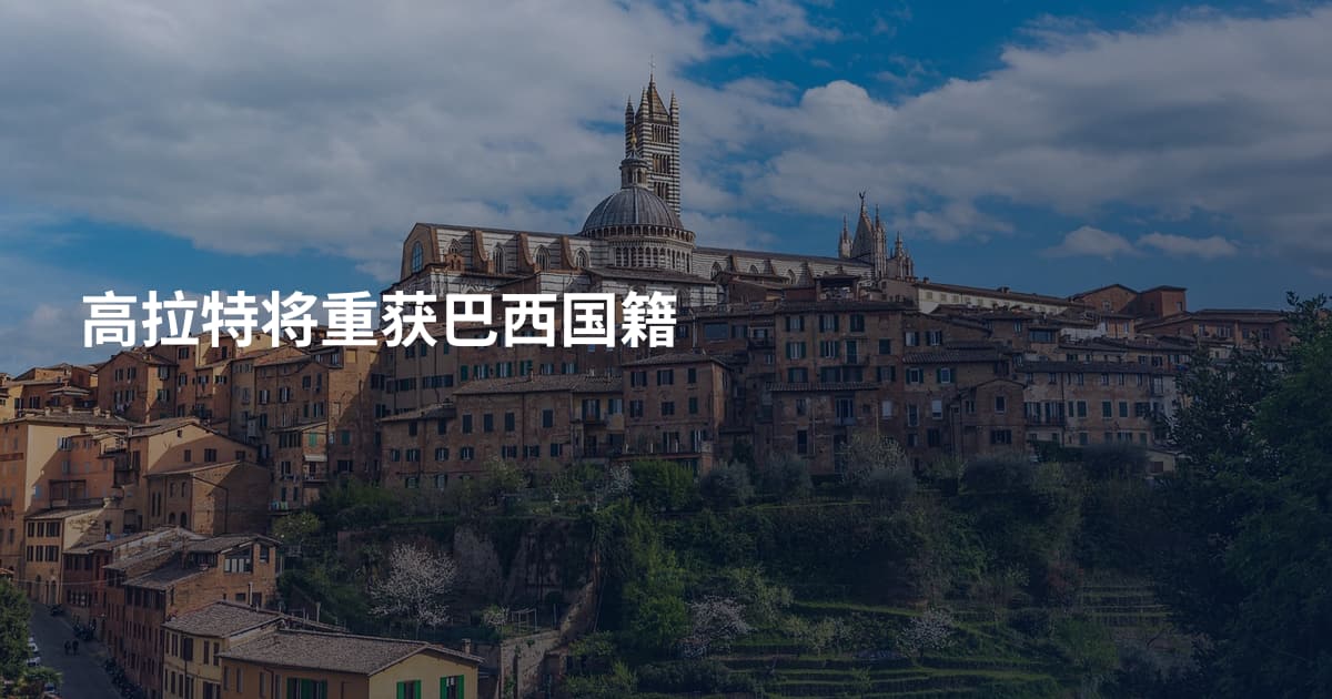 高拉特将重获巴西国籍