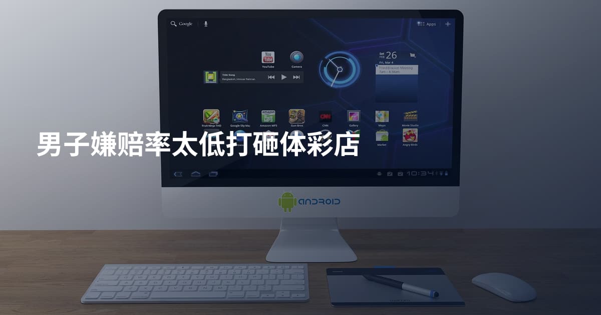 男子嫌赔率太低打砸体彩店