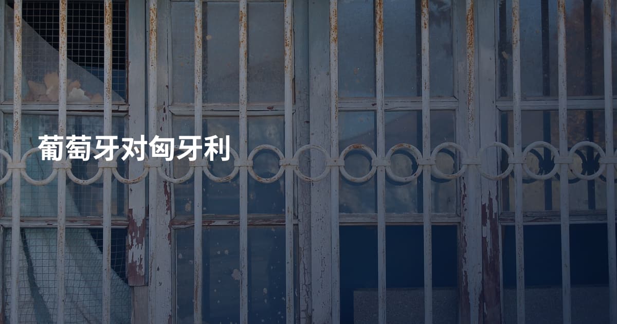 葡萄牙对匈牙利