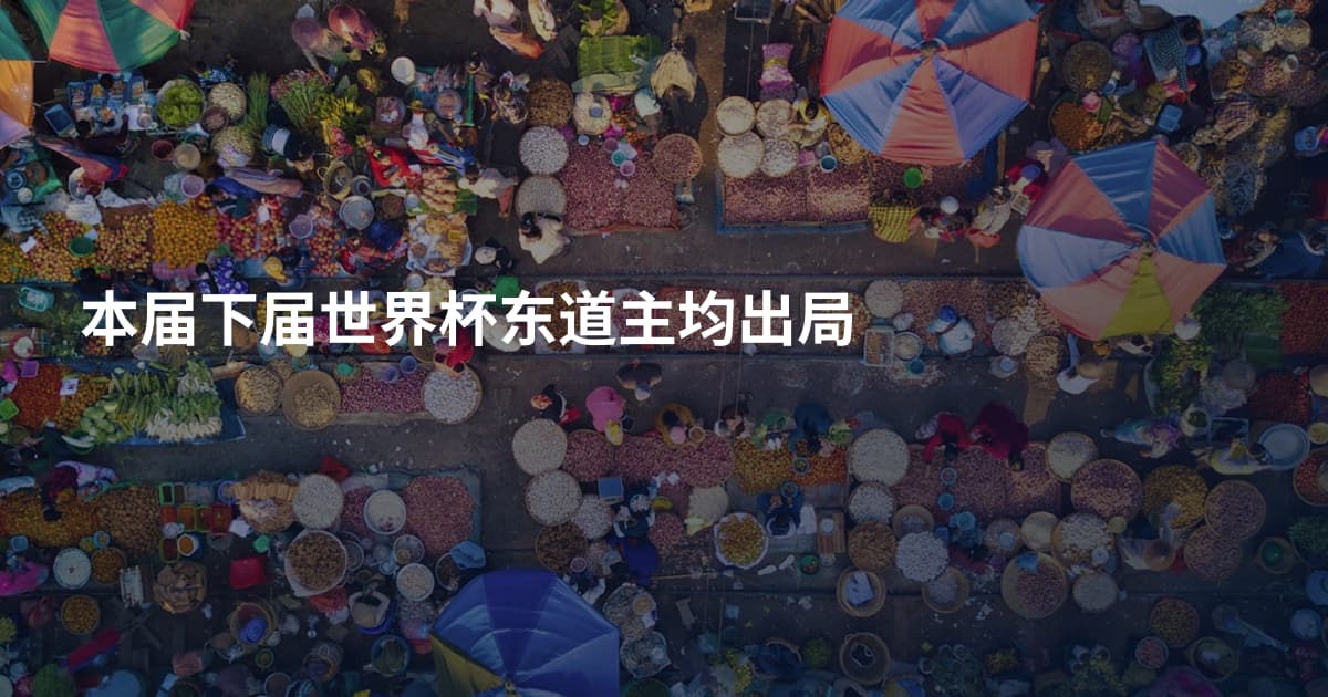 本届下届世界杯东道主均出局