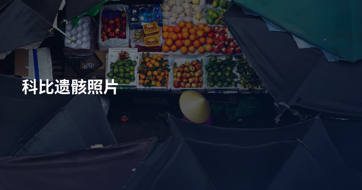 科比遗骸照片