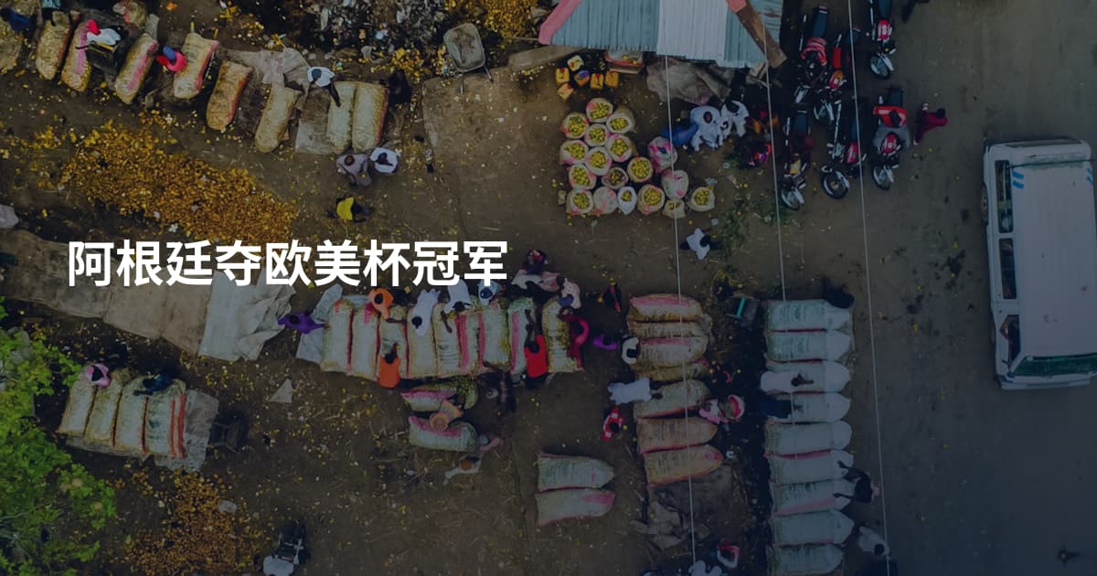 阿根廷夺欧美杯冠军