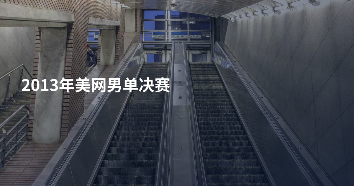 2013年美网男单决赛