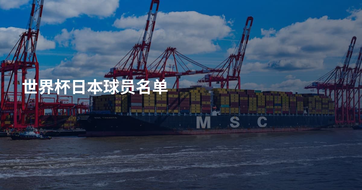 世界杯日本球员名单