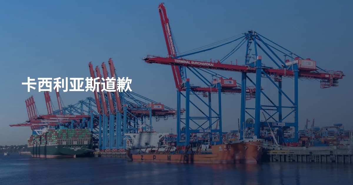 卡西利亚斯道歉