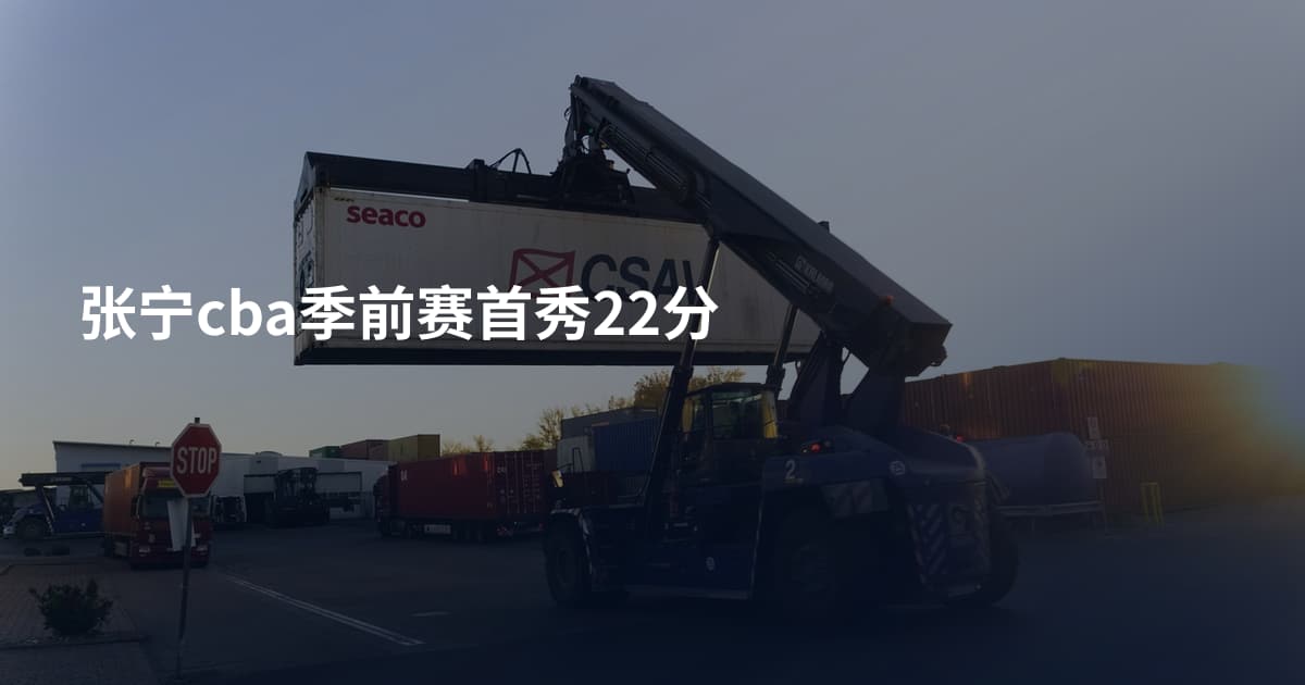张宁cba季前赛首秀22分