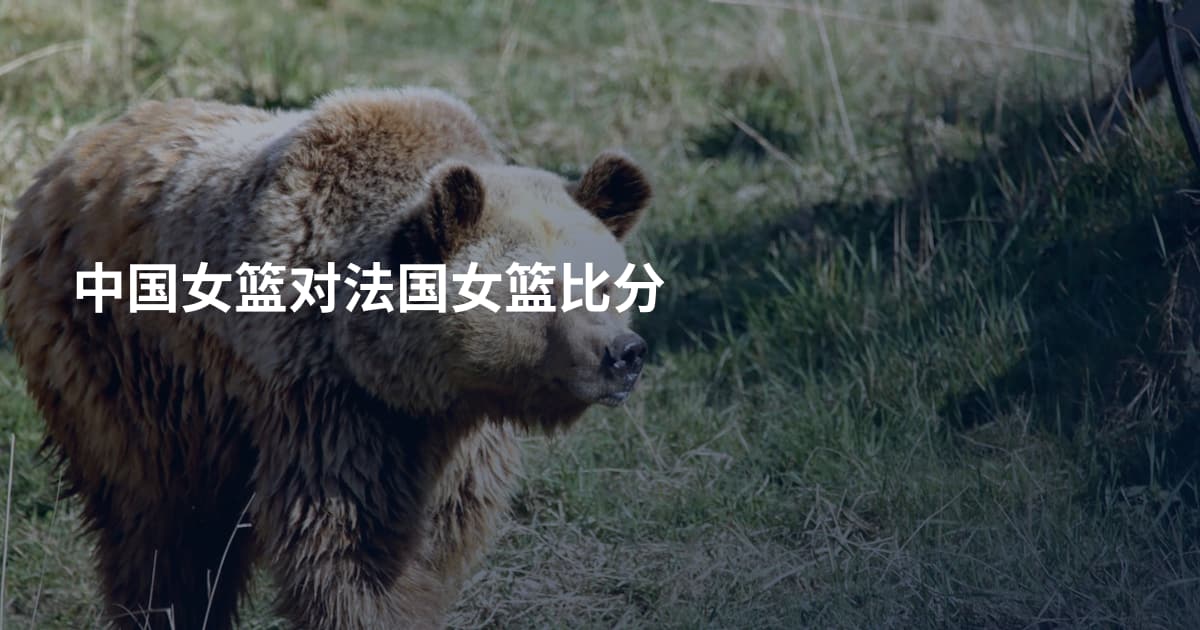中国女篮对法国女篮比分