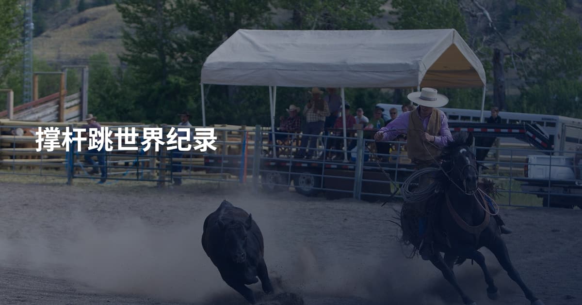撑杆跳世界纪录