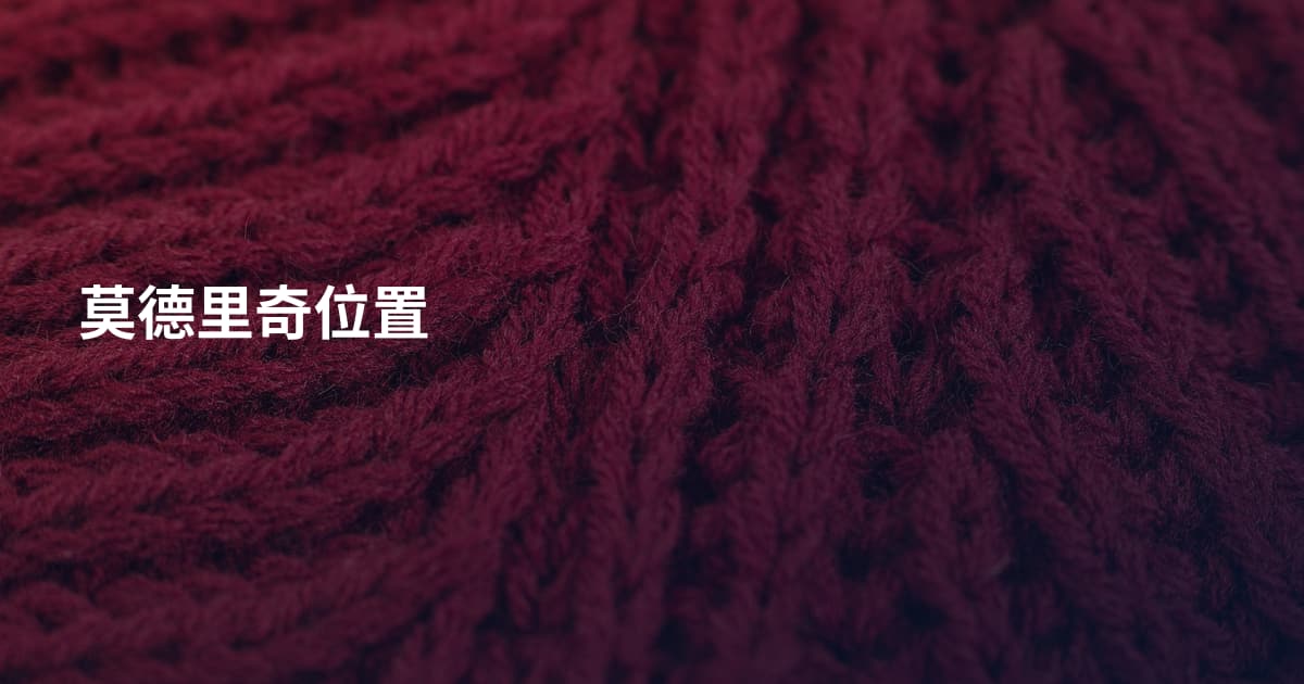 莫德里奇位置