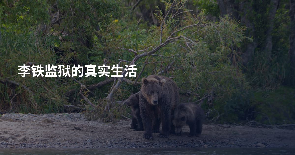李铁监狱的真实生活