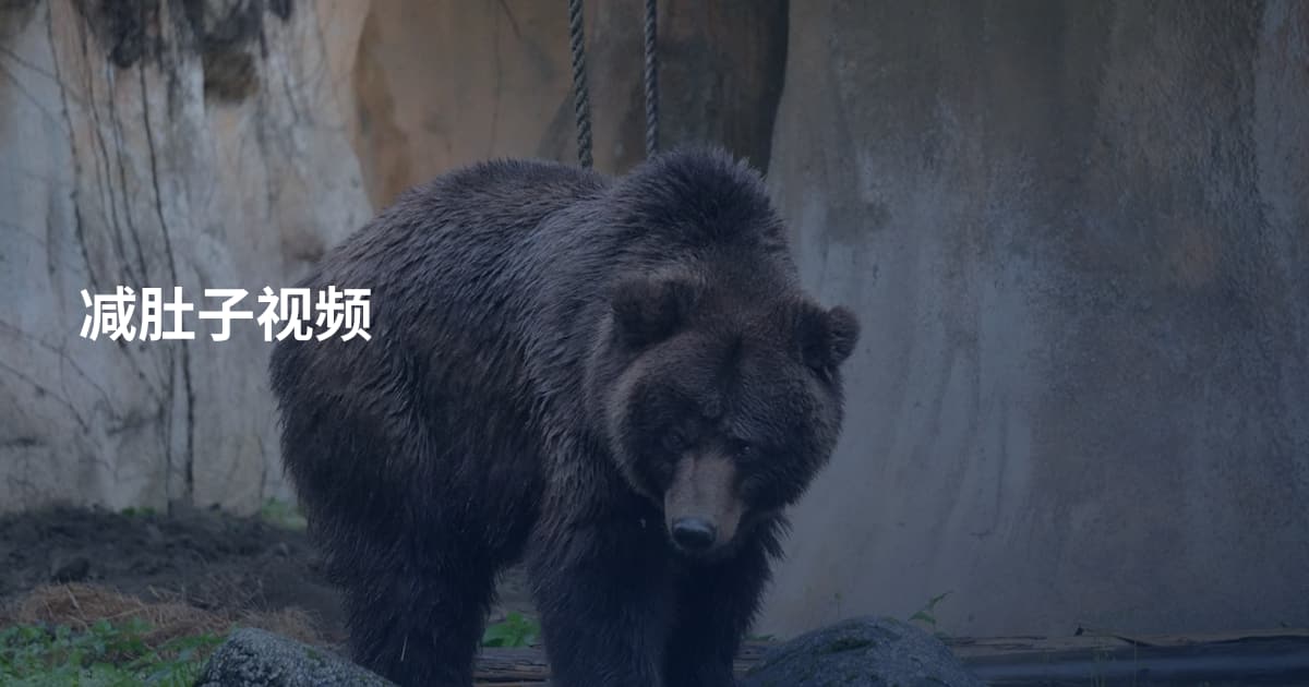 减肚子视频