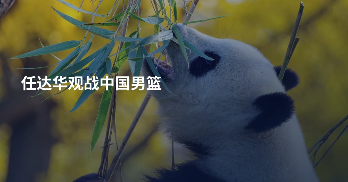 任达华观战中国男篮