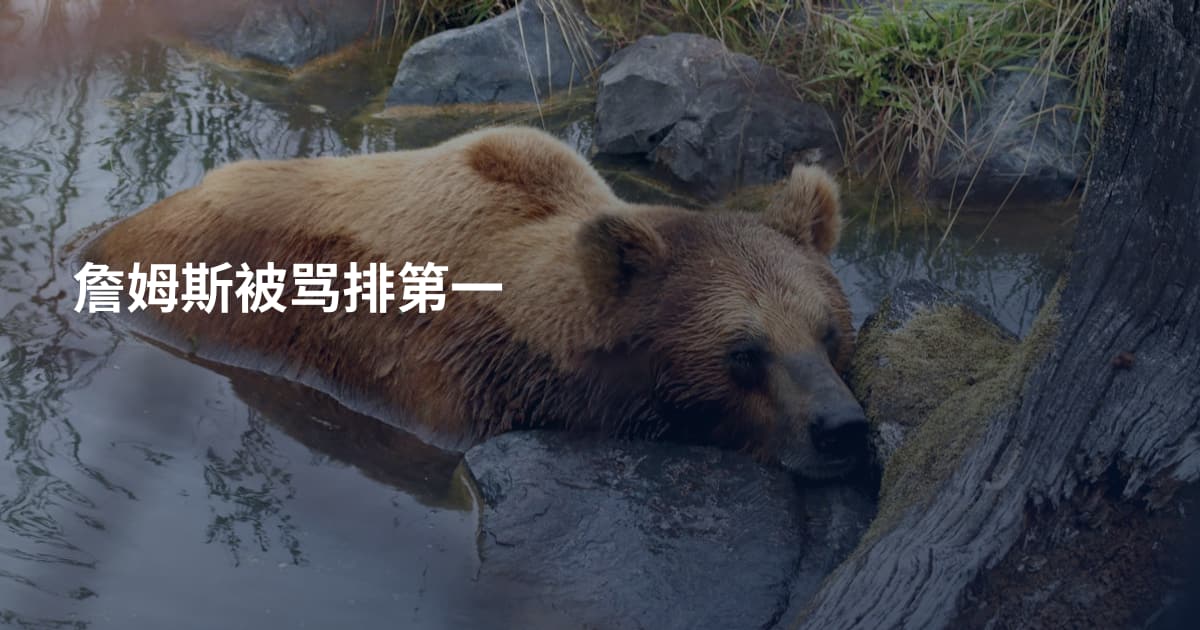 詹姆斯被骂排第一