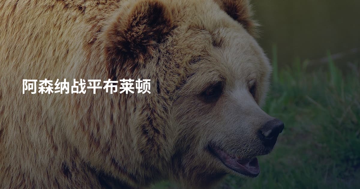 阿森纳战平布莱顿