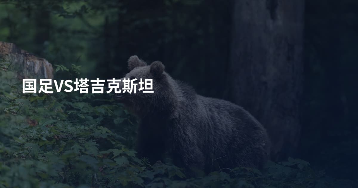 国足VS塔吉克斯坦