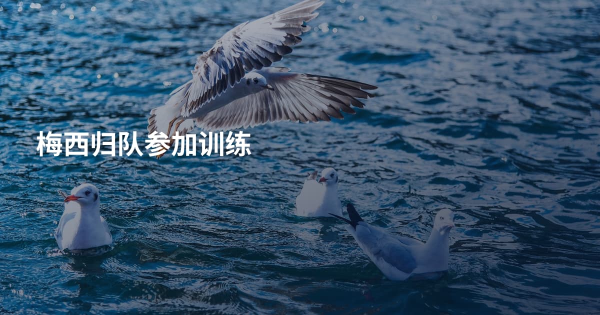 梅西归队参加训练