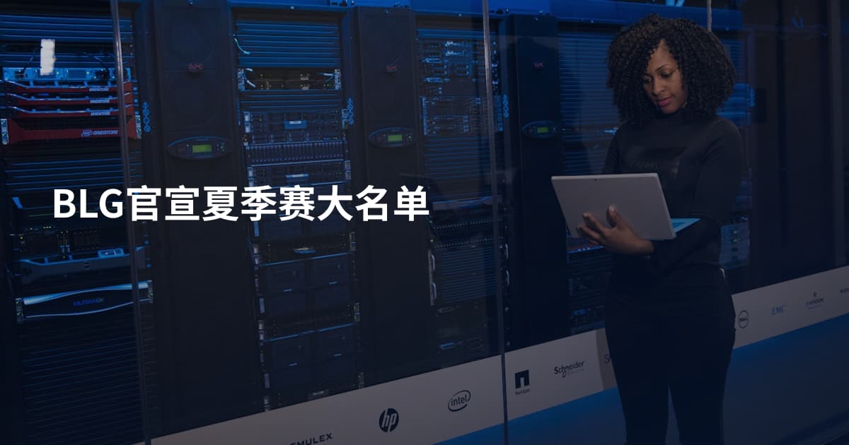 BLG官宣夏季赛大名单