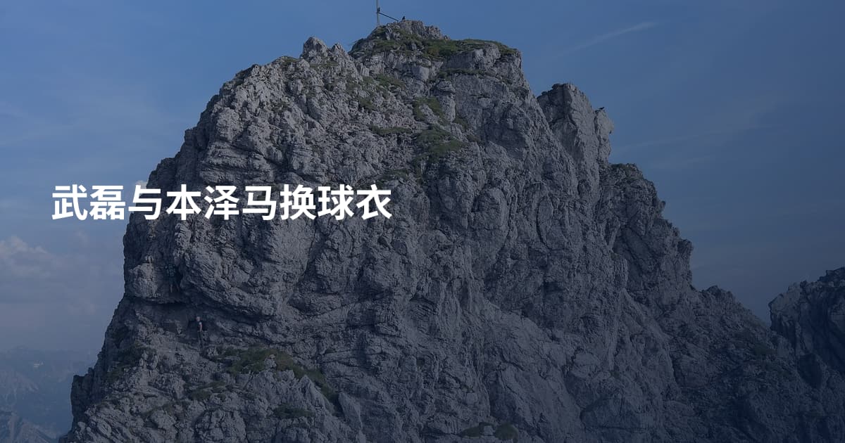 武磊与本泽马换球衣