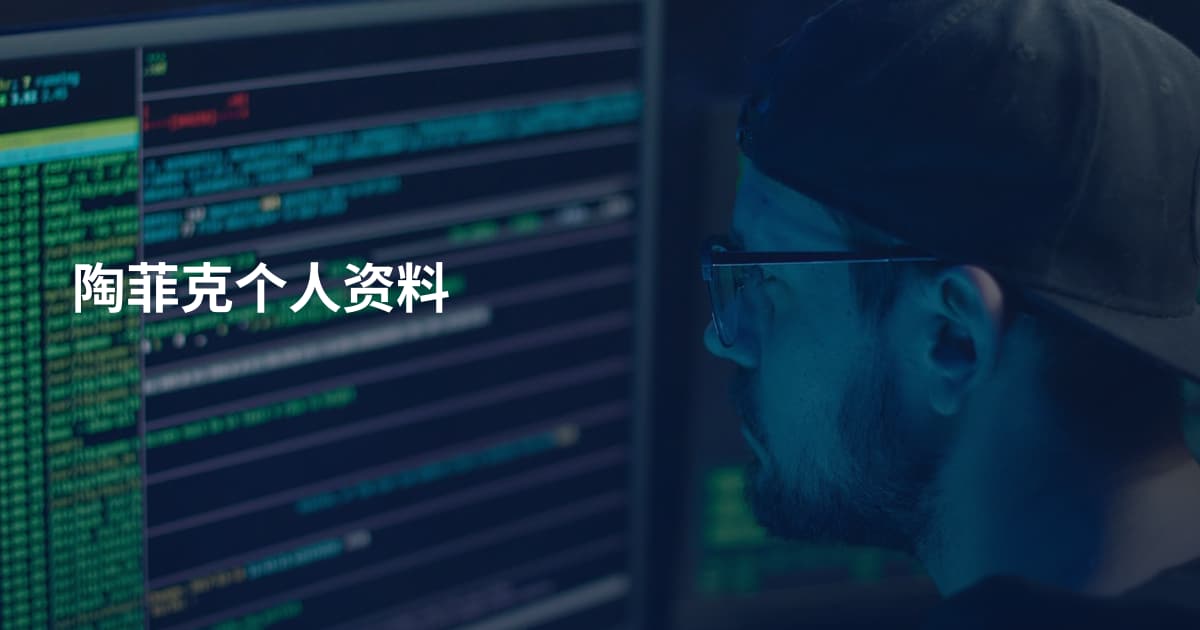 陶菲克个人资料