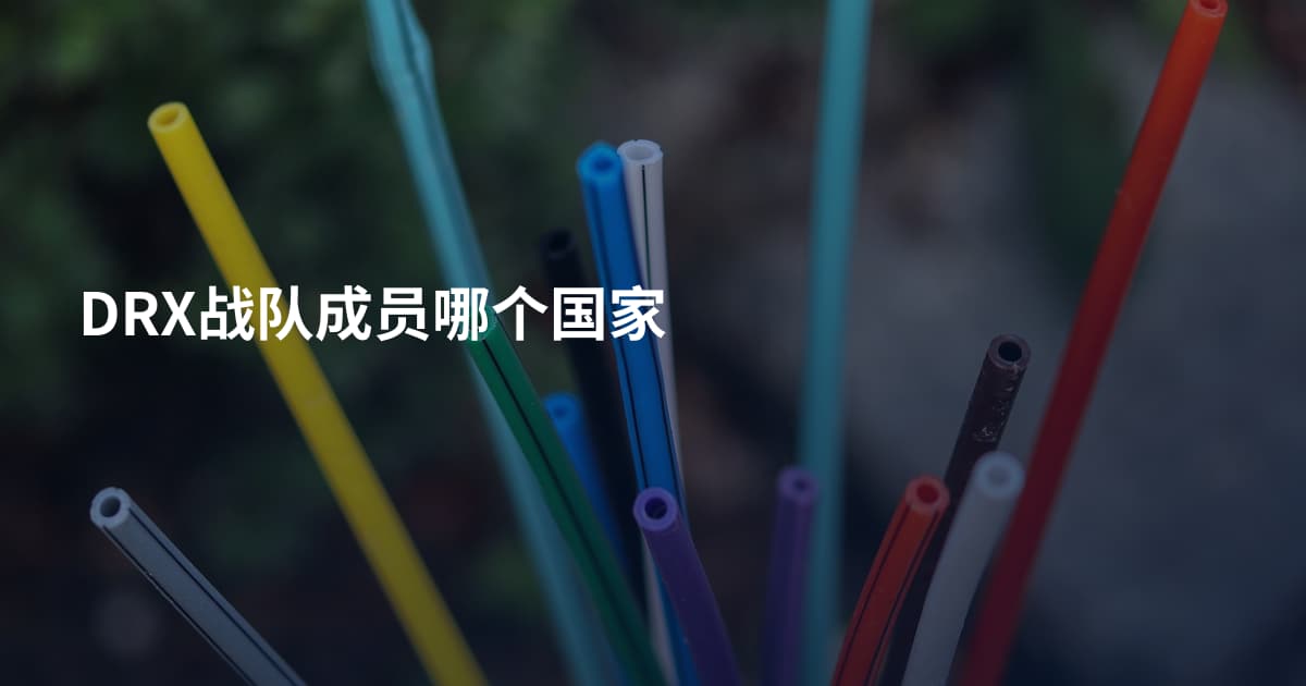 DRX战队成员哪个国家