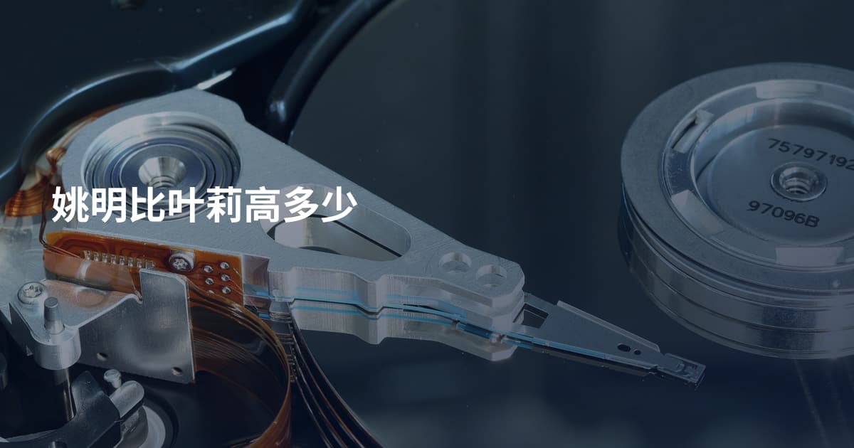 姚明比叶莉高多少