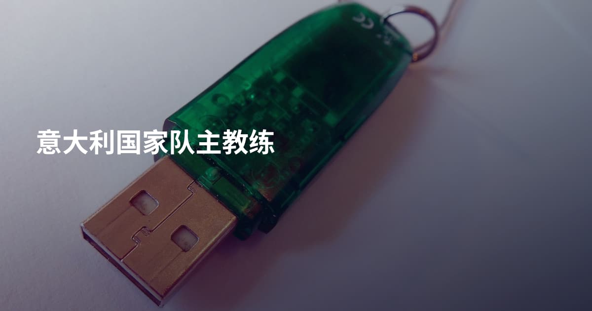 意大利国家队主教练